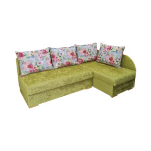 Narożnik bez boków Flower z funkcją spania