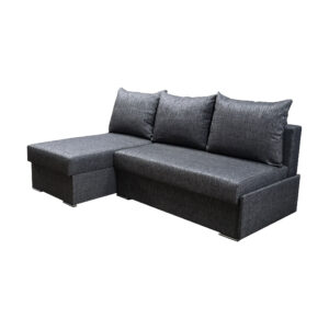 Dwustronny narożnik mini Julek z funkcją spania z dwoma pojemnikami