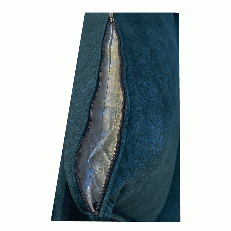 Duży szary narożnik z poduchami - obrazek 6