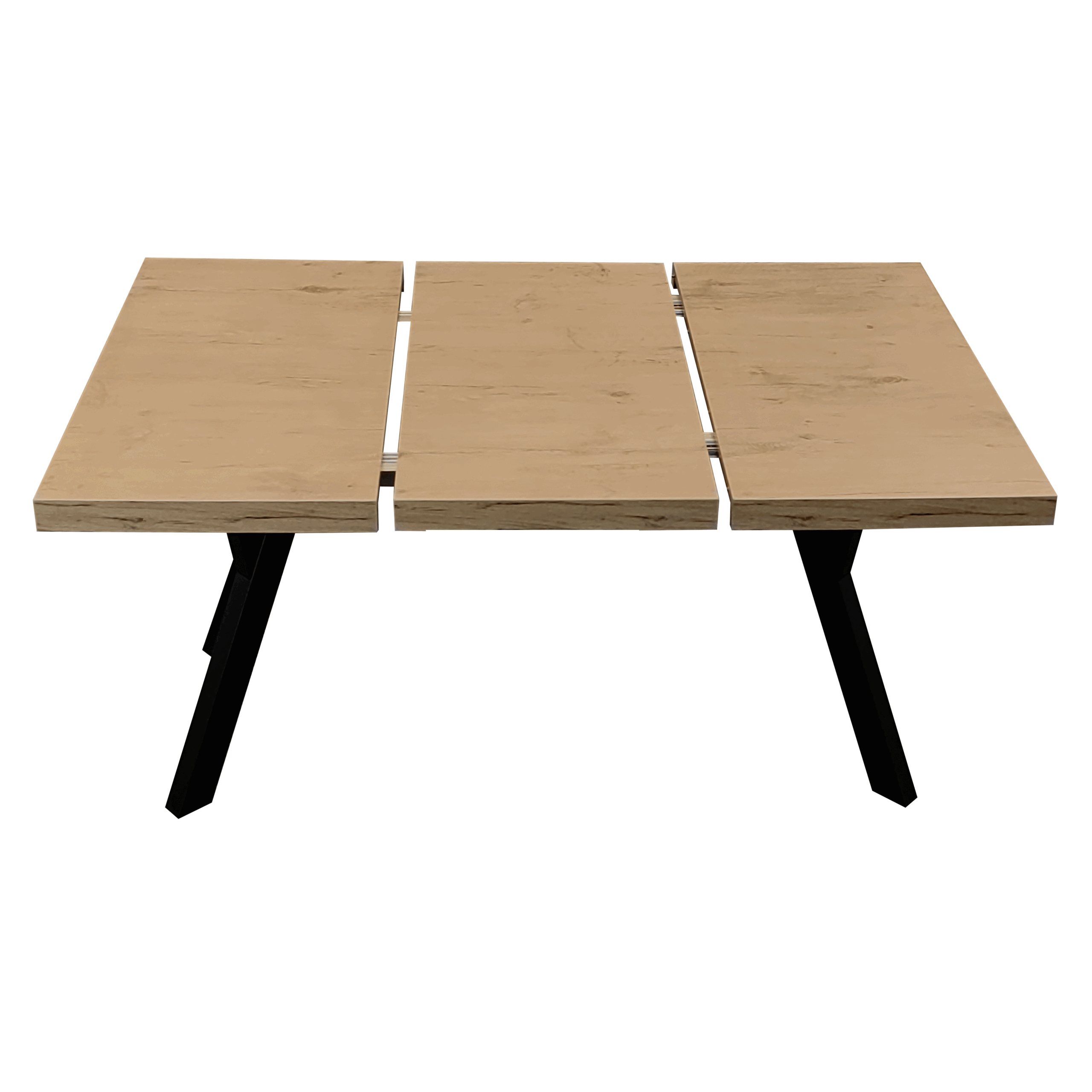 Stół kwadratowy 100*100+50+50 dąb lancelot 2metry - obrazek 3