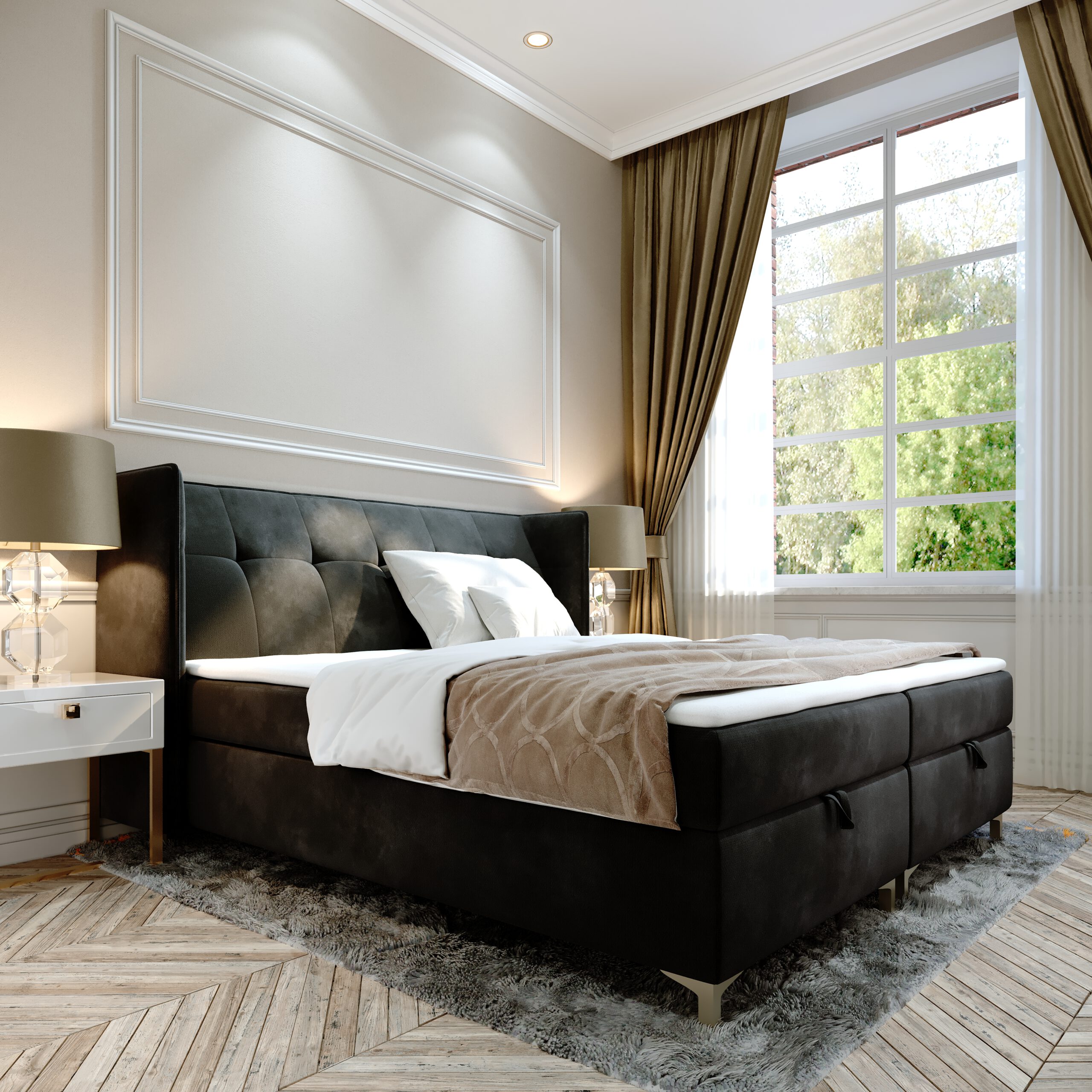 Łóżko kontynentalne Jakub