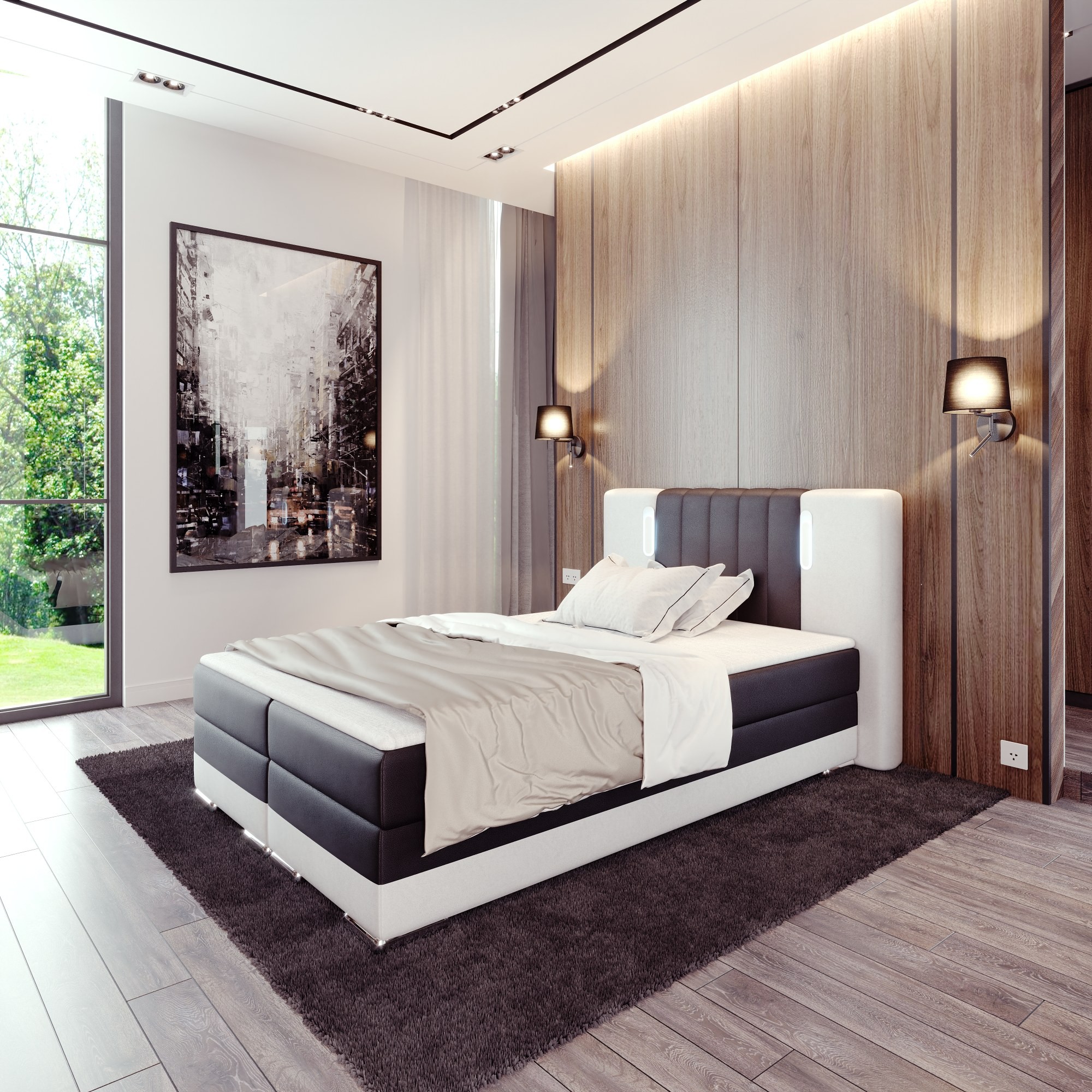 Łóżko kontynentalne Mirosław - obrazek 5