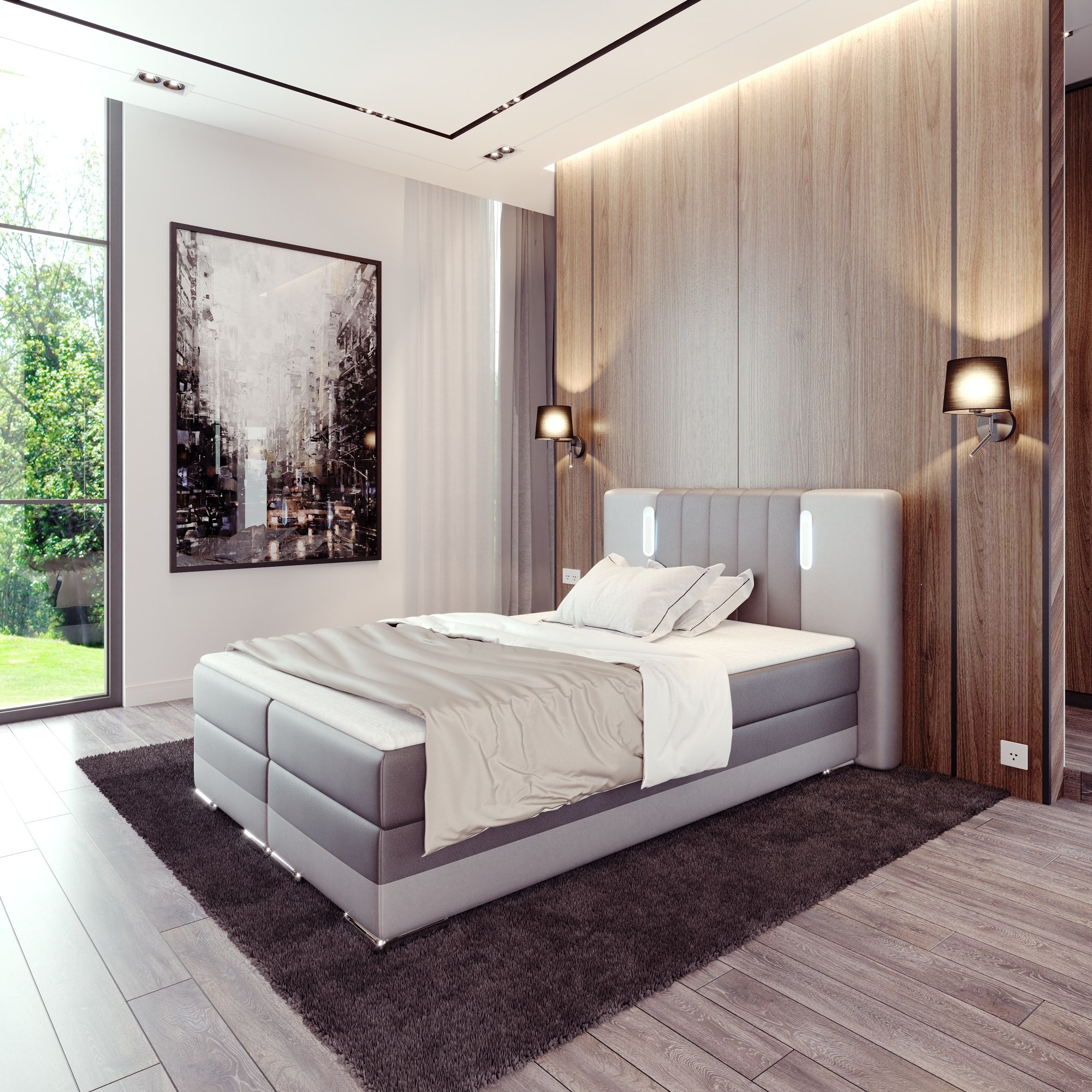 Łóżko kontynentalne Mirosław - obrazek 7