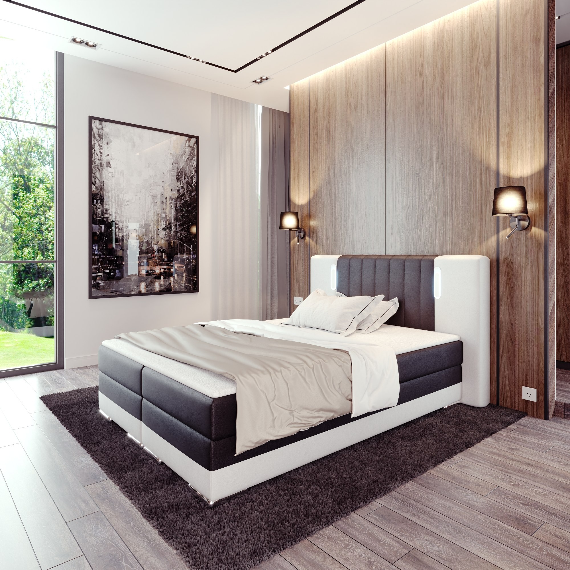 Łóżko kontynentalne Mirosław - obrazek 8