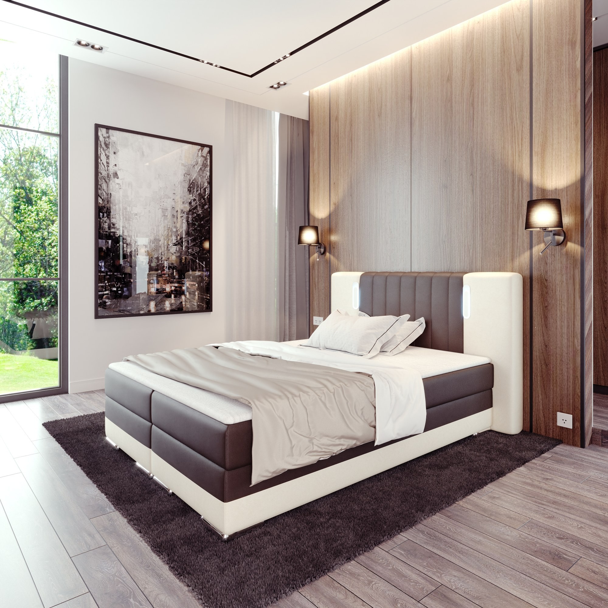 Łóżko kontynentalne Mirosław - obrazek 9