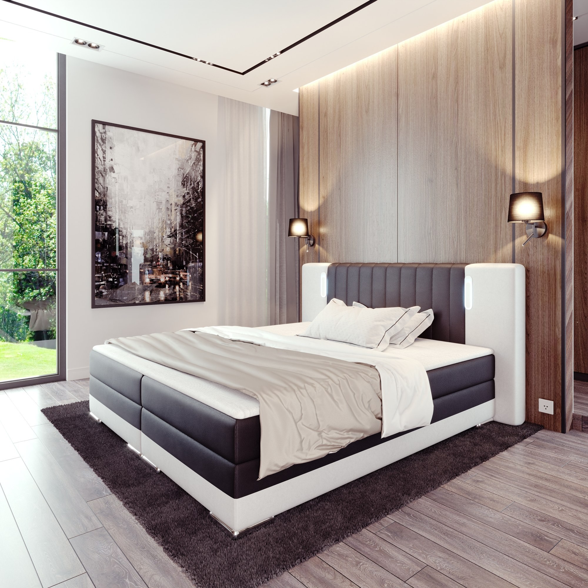 Łóżko kontynentalne Mirosław - obrazek 12