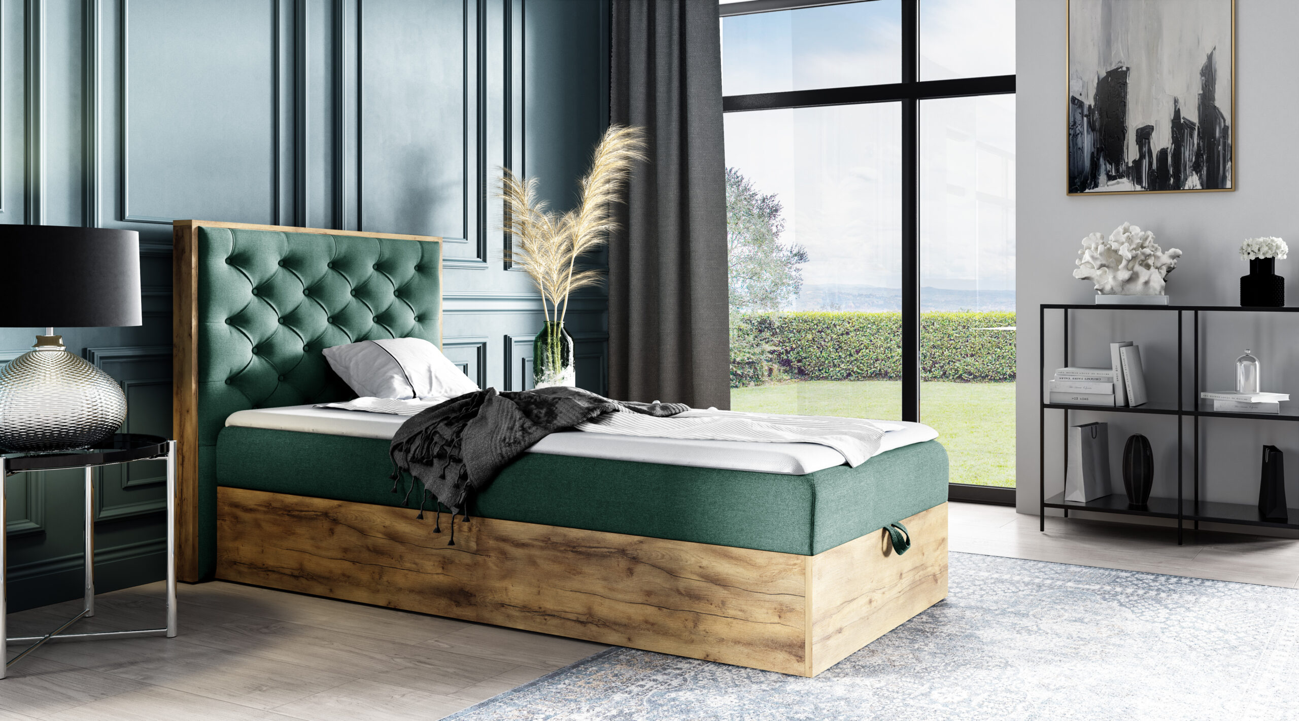 Łóżko kontynentalne Jacek