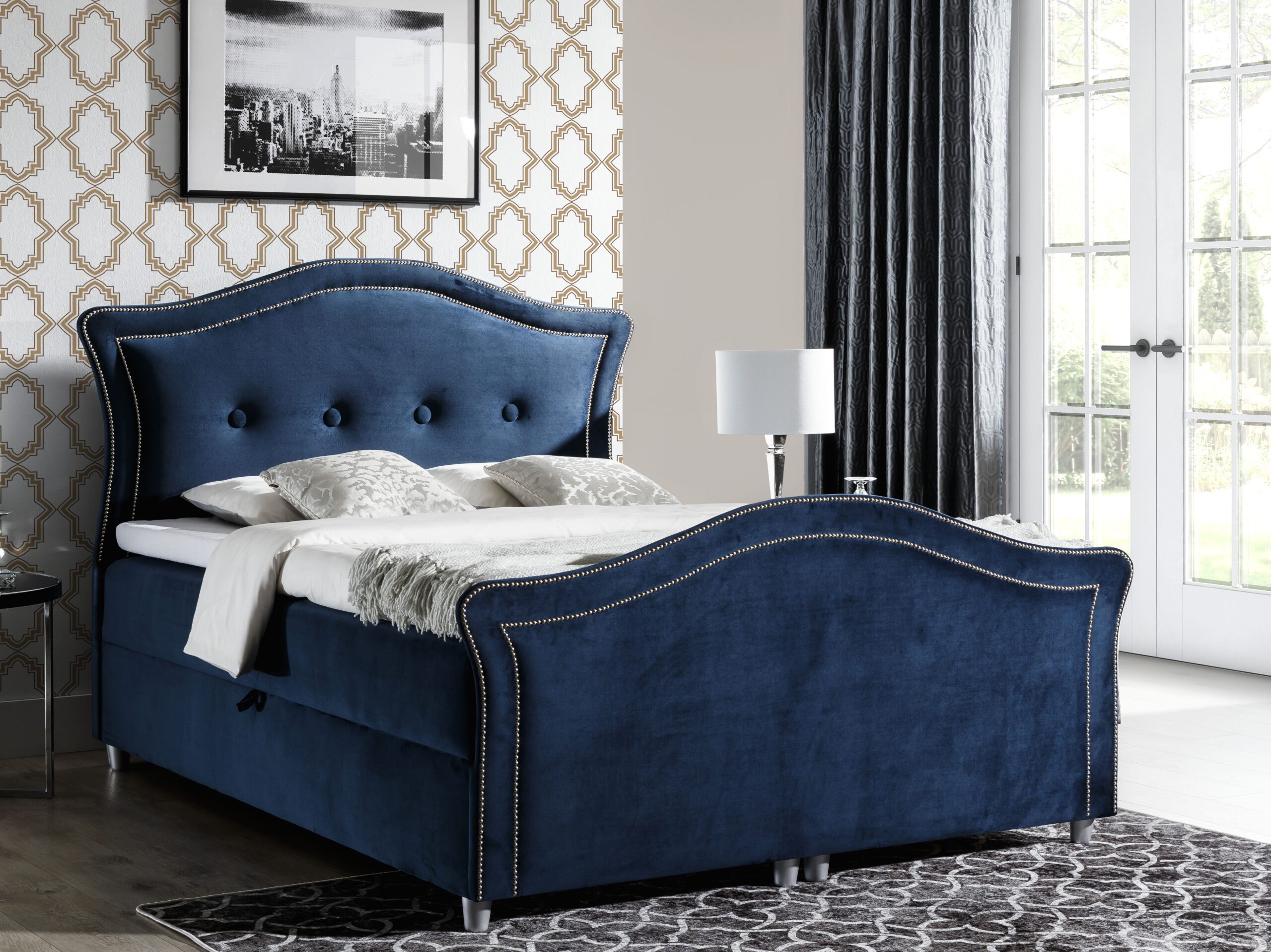 Łóżko kontynentalne Piotr 2 - obrazek 8