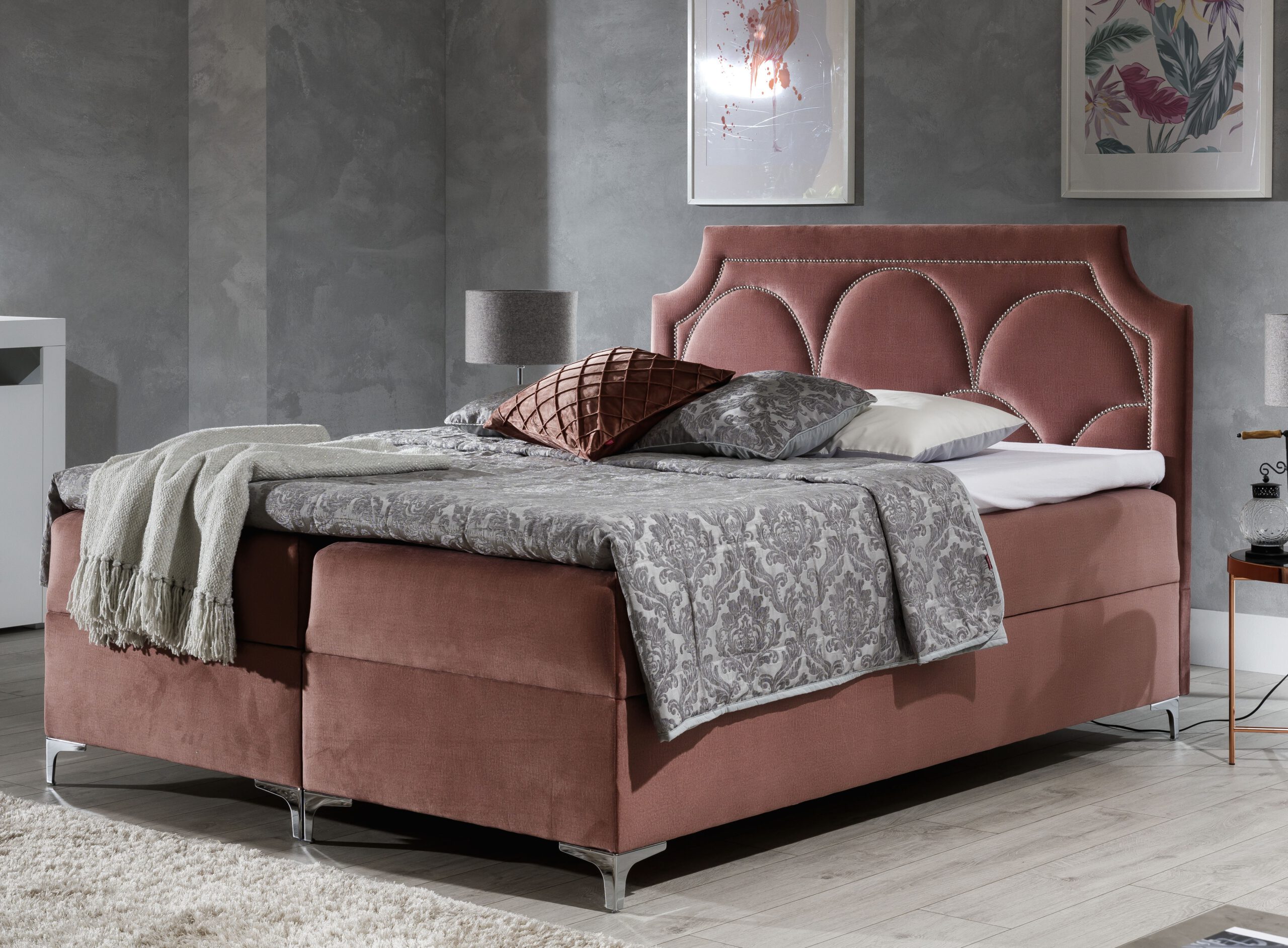 Łóżko kontynentalne Józef - obrazek 3