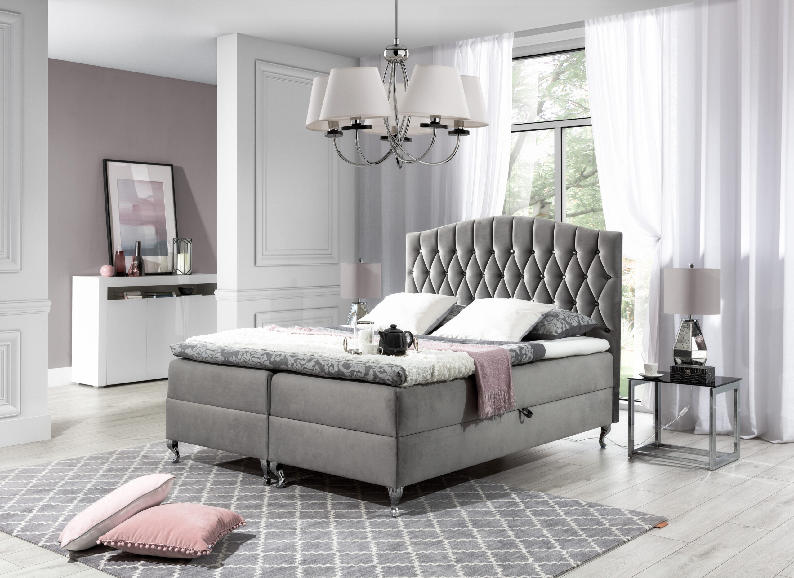 Łóżko kontynentalne Dariusz