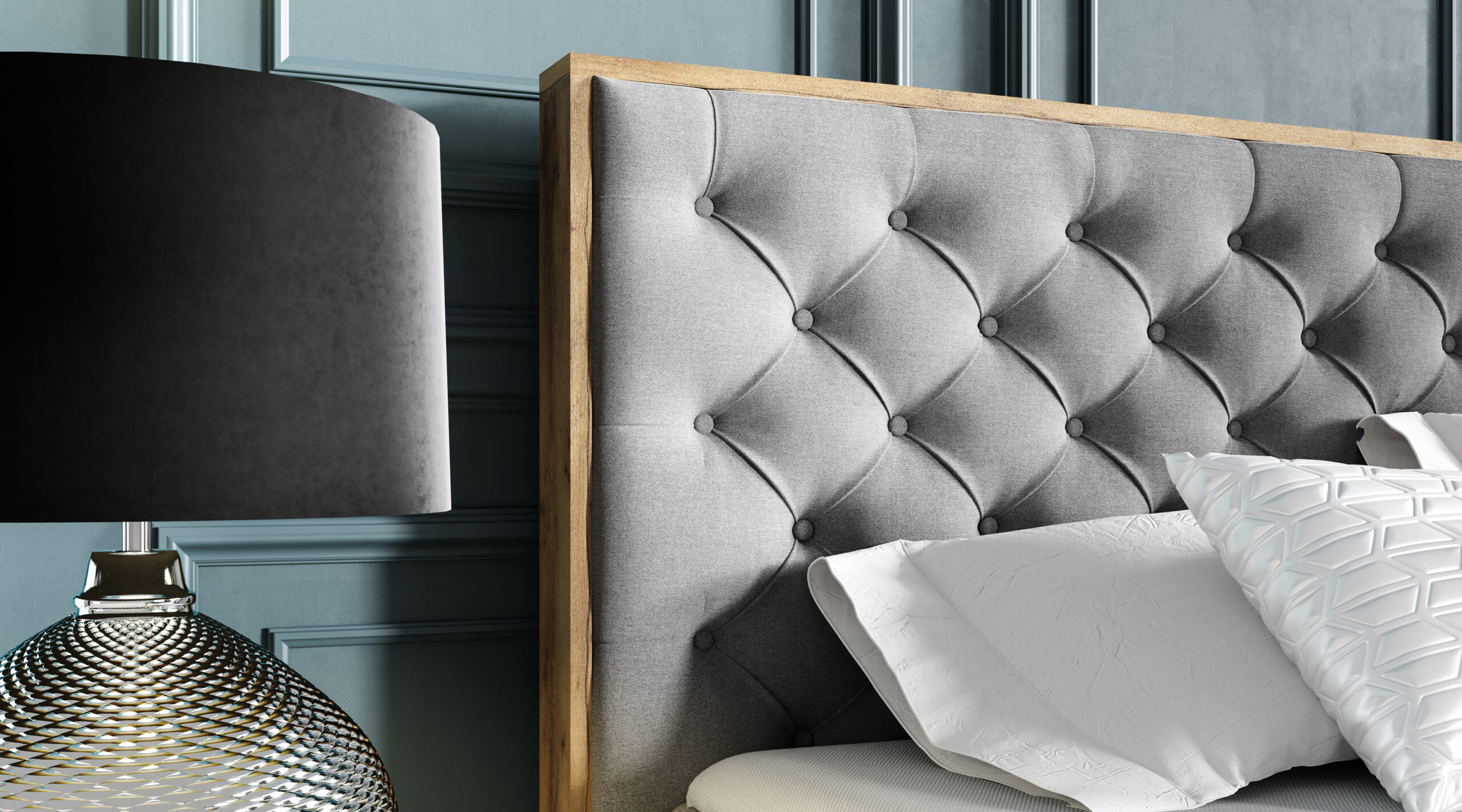 Łóżko kontynentalne Jacek - obrazek 2