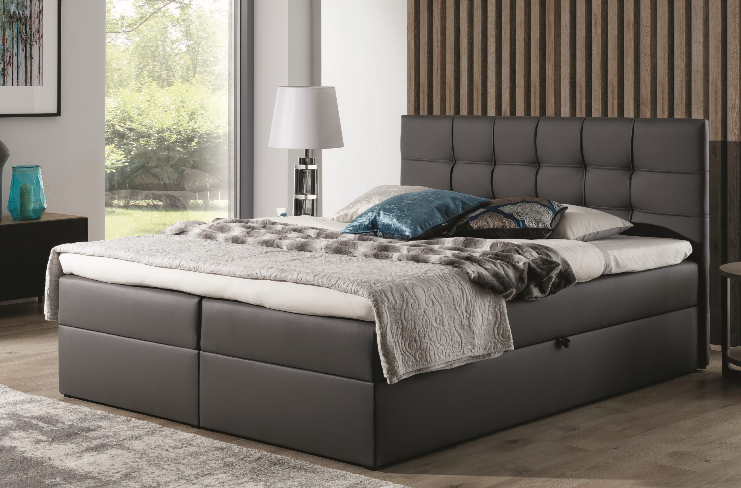 Łóżko kontynentalne Janusz