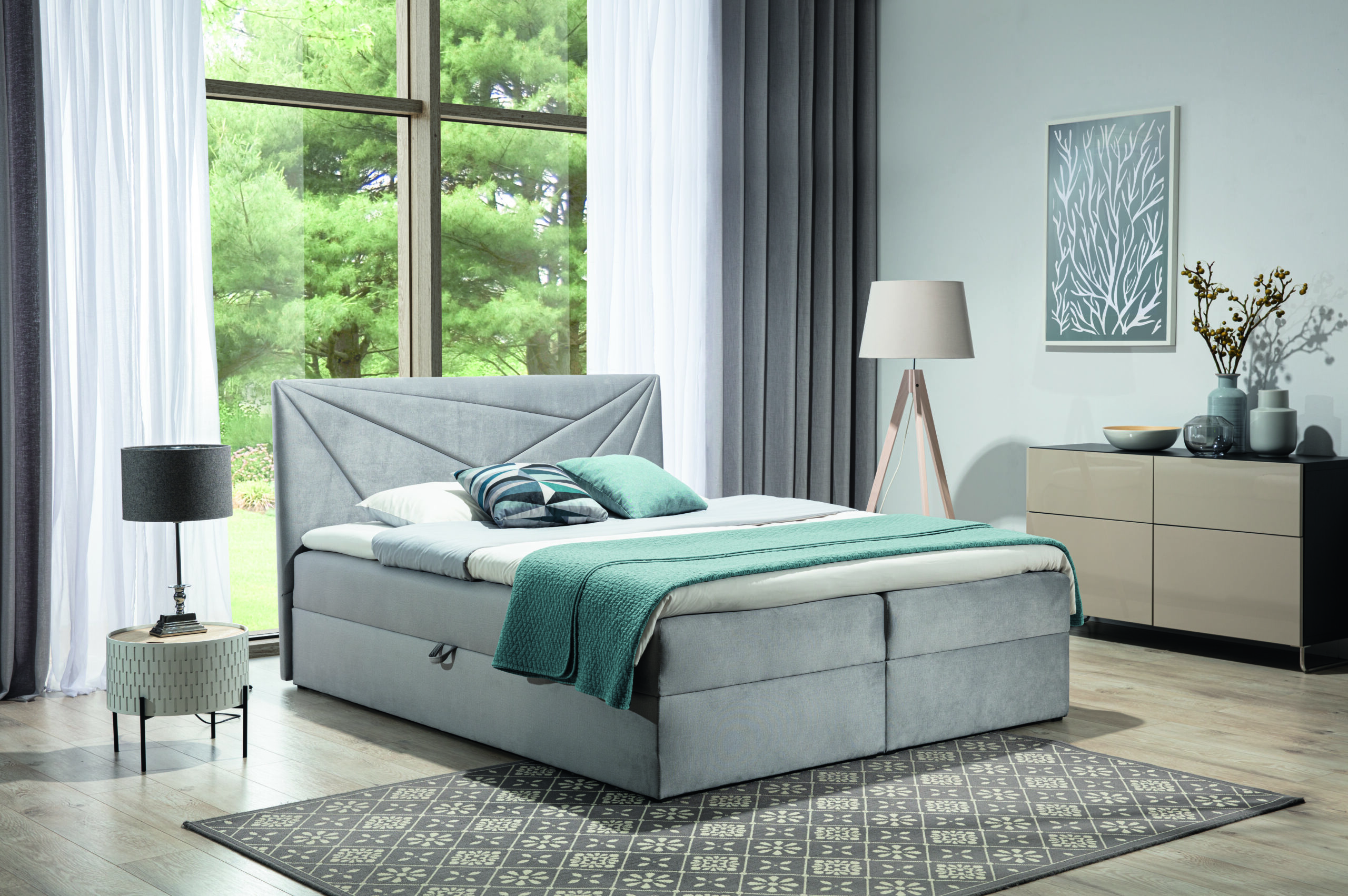 Łóżko kontynentalne Janusz 5