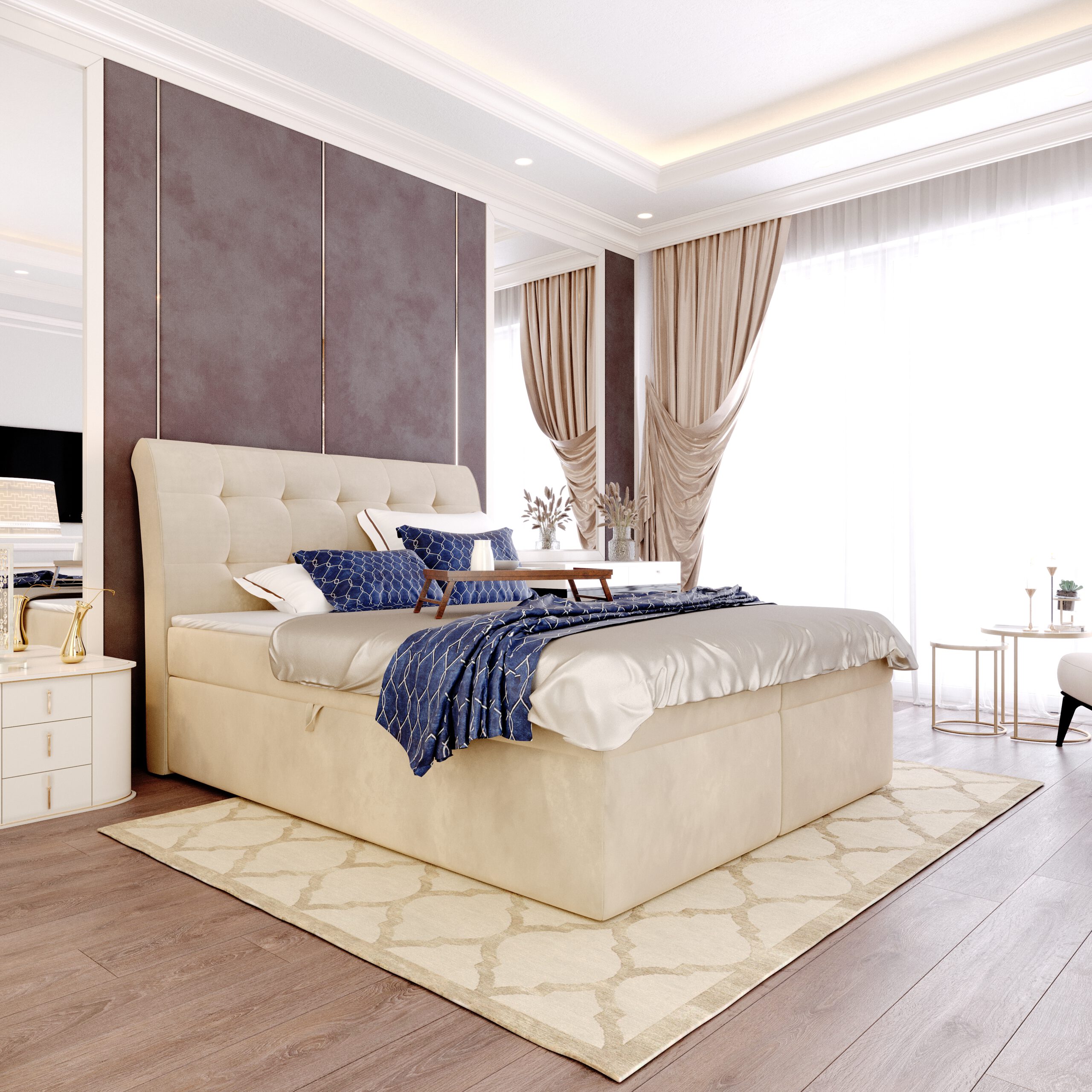 Łóżko kontynentalne Jerzy - obrazek 11