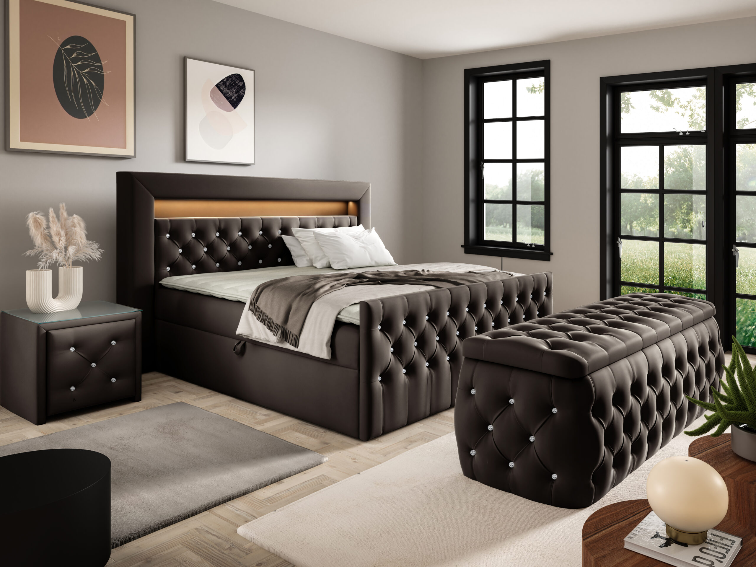 Łóżko kontynentalne Maciej - obrazek 12