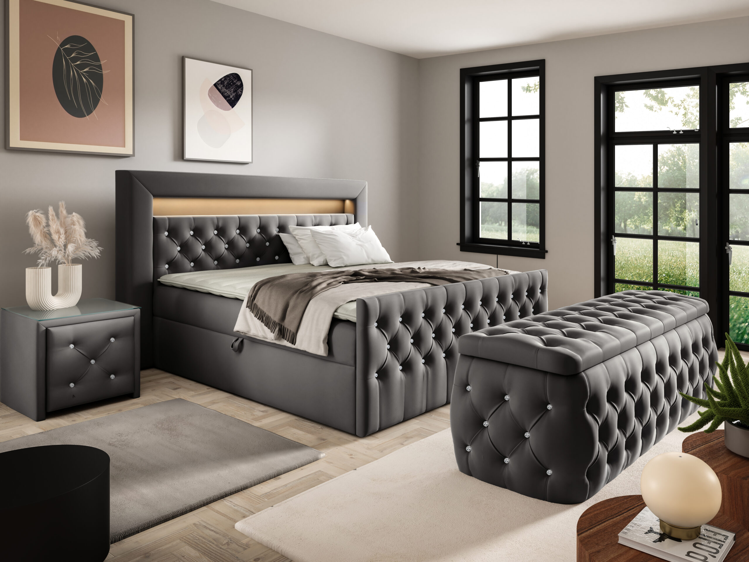 Łóżko kontynentalne Maciej - obrazek 13