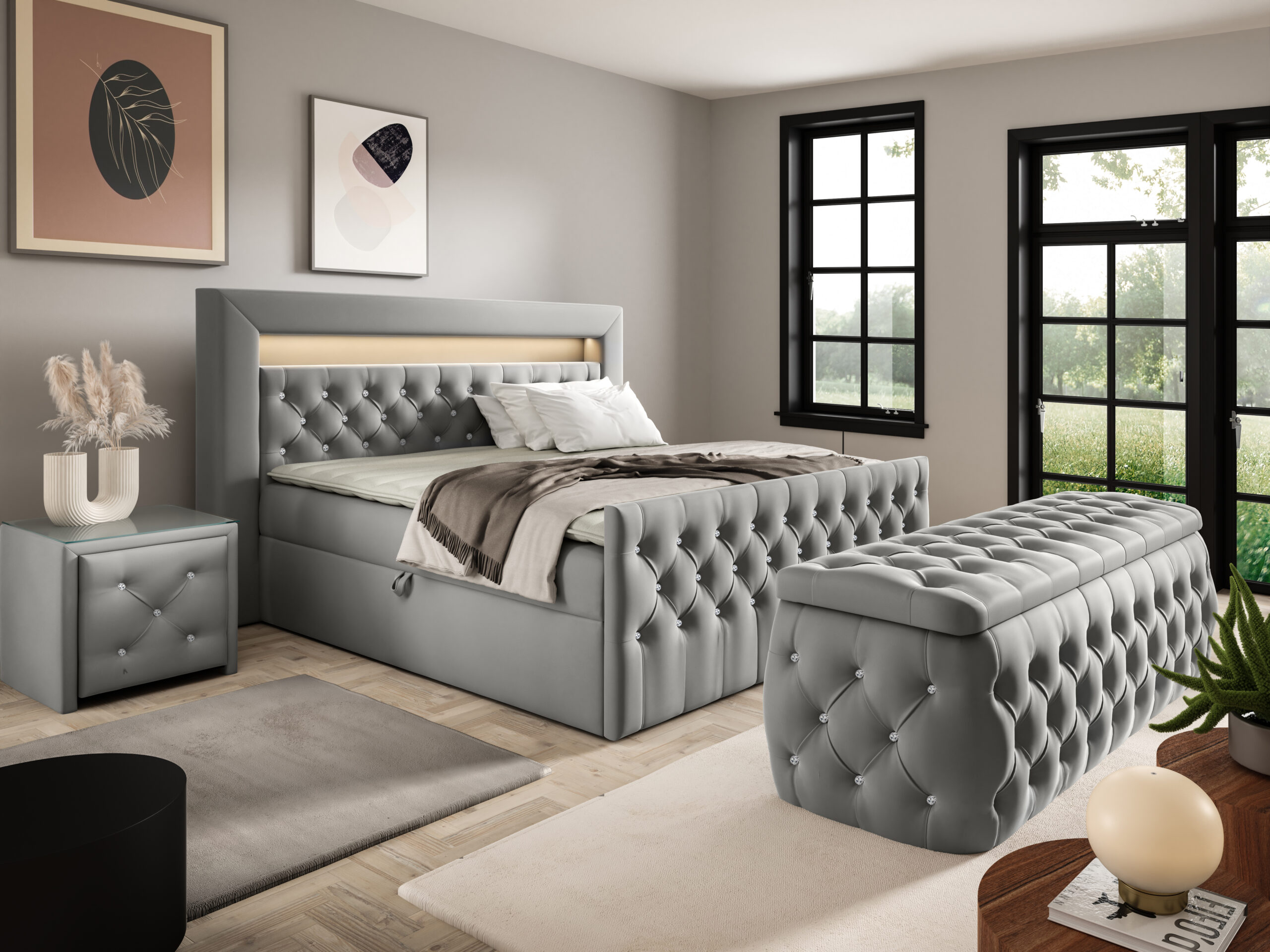 Łóżko kontynentalne Maciej - obrazek 14