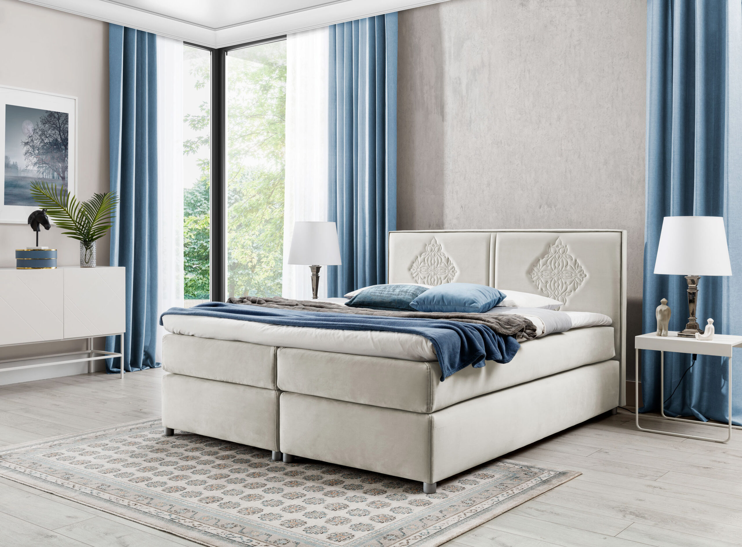 Łóżko kontynentalne Grzegorz - obrazek 6