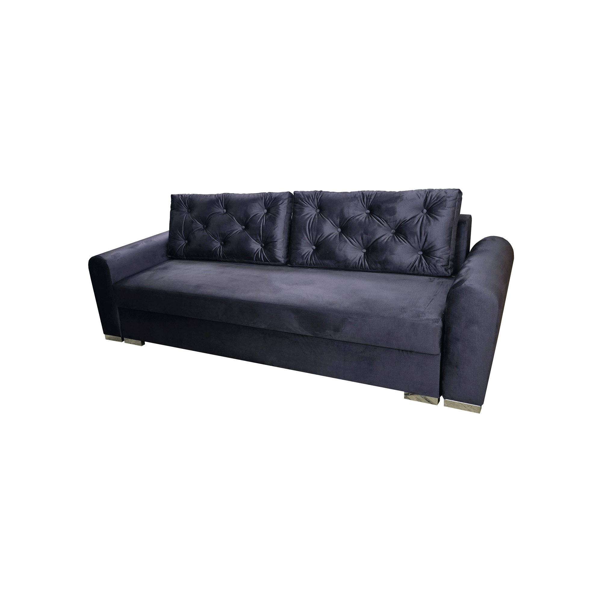 Kanapa z pikowanymi poduchami - obrazek 4