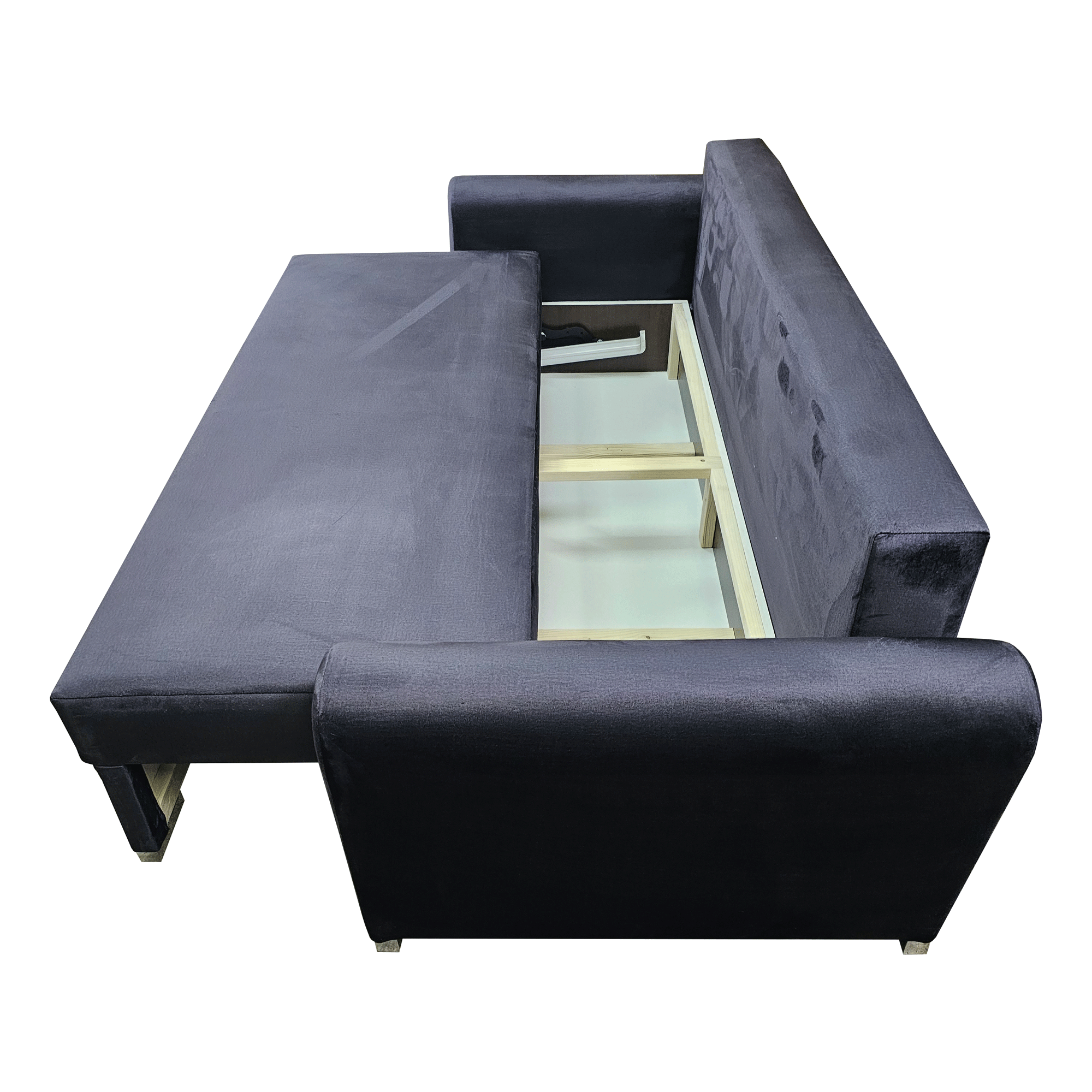 Kanapa z pikowanymi poduchami - obrazek 5