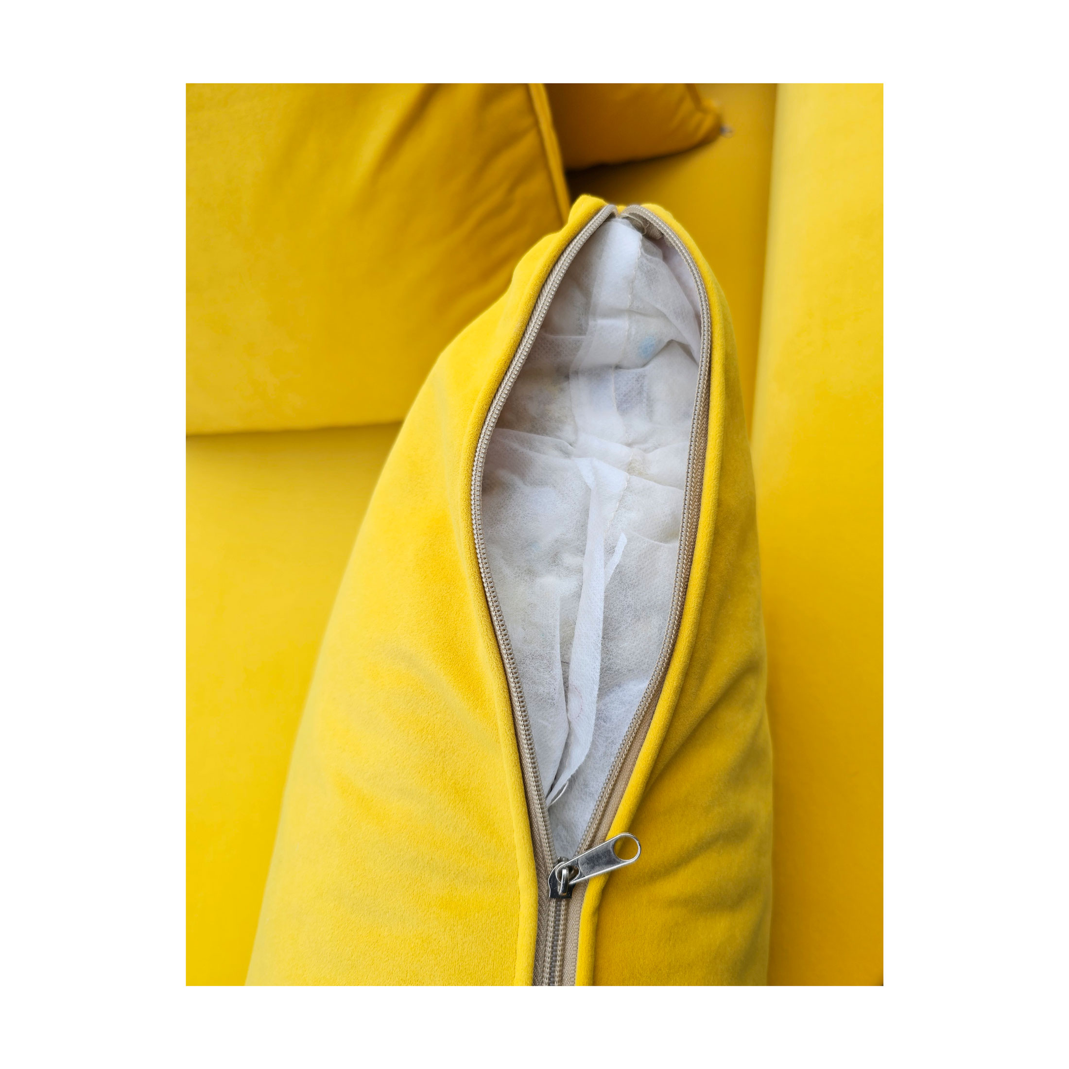 Żółty narożnik na wysokich nogach - obrazek 6