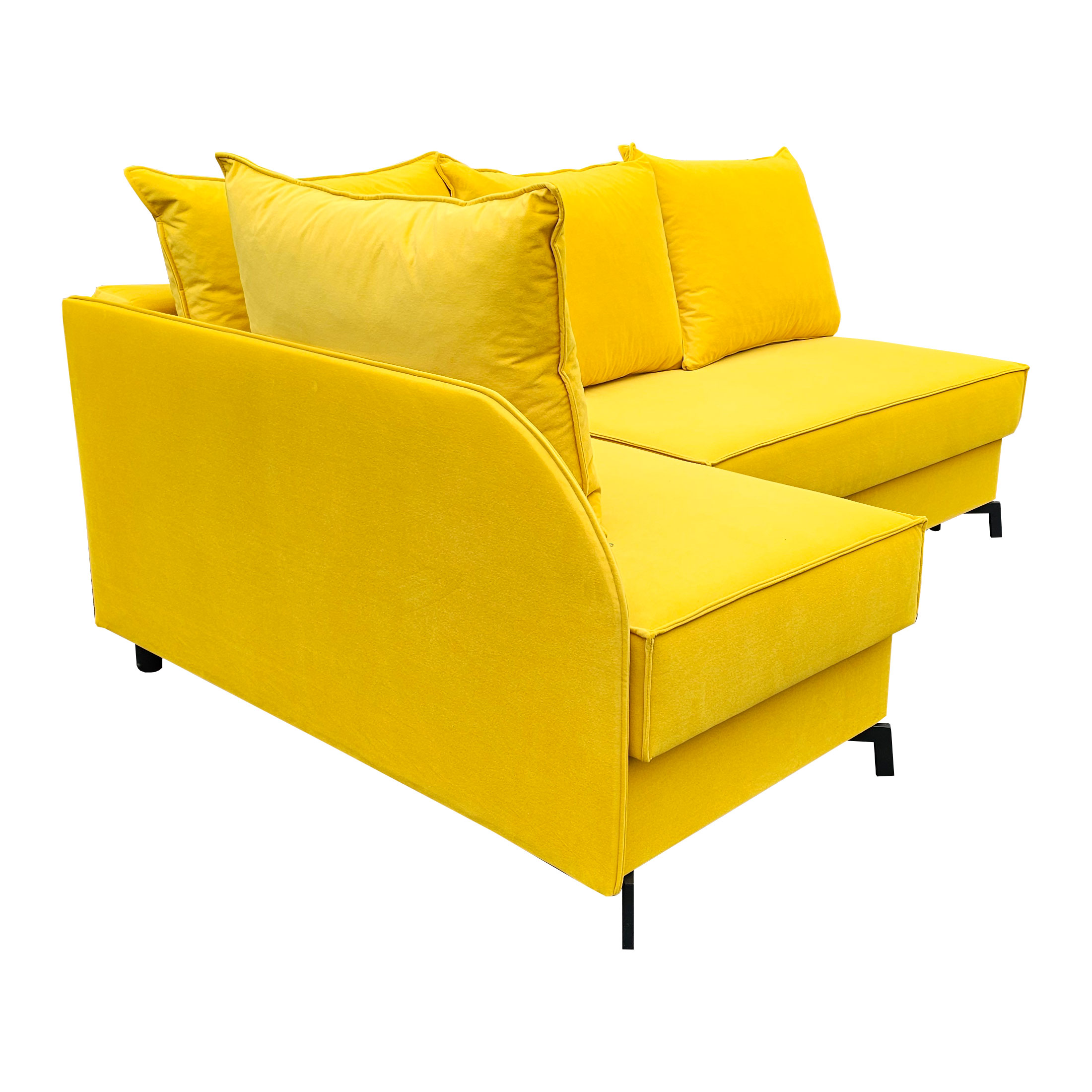 Żółty narożnik na wysokich nogach - obrazek 7