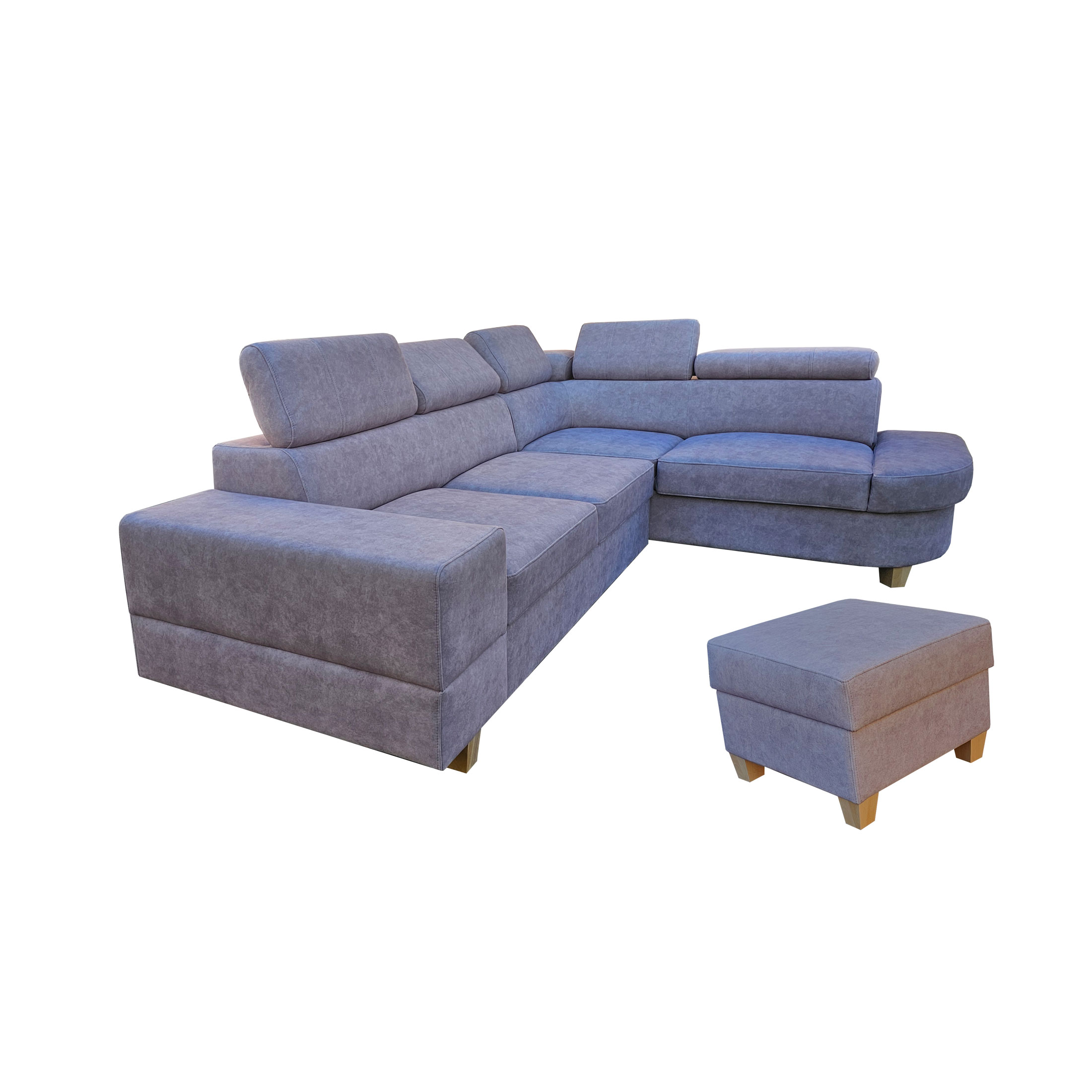 Duży narożnik z zagłówkami MA2 DOSTĘPNY OD RĘKI.