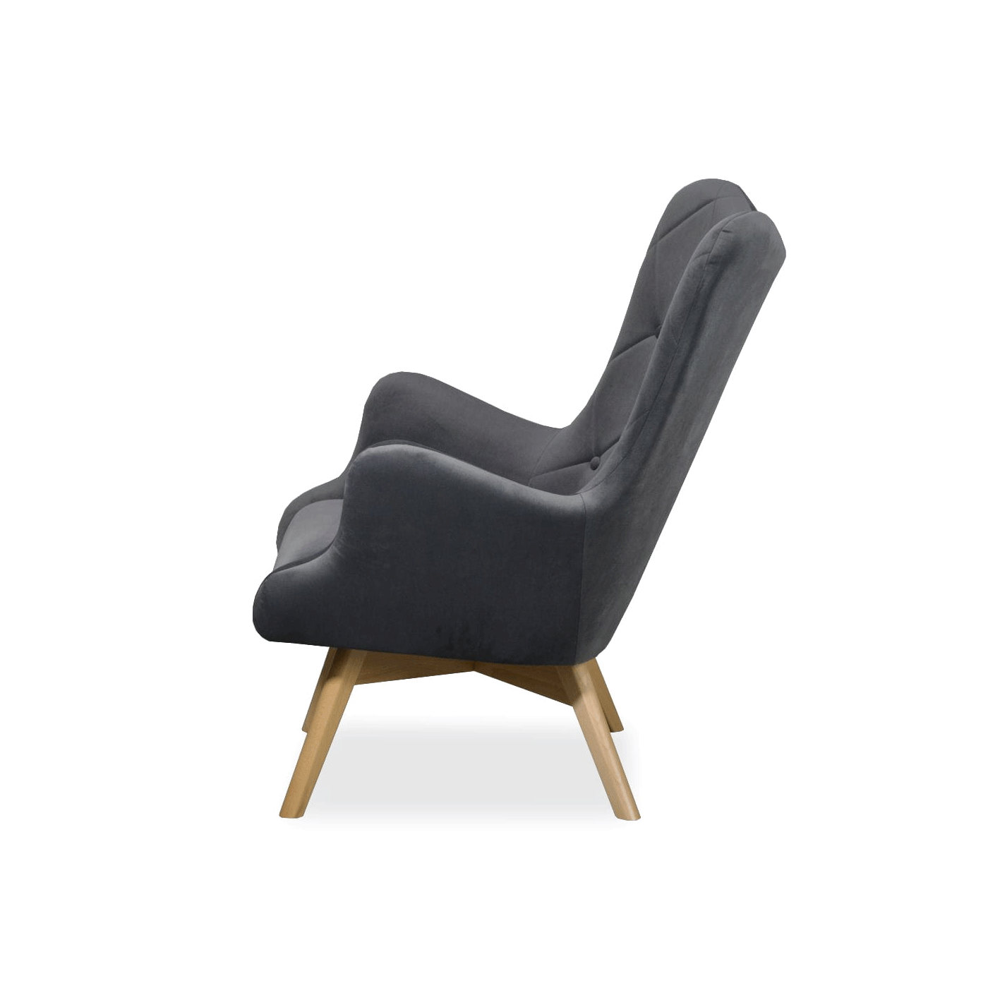 Wygodny Szary Fotel C2 - obrazek 4