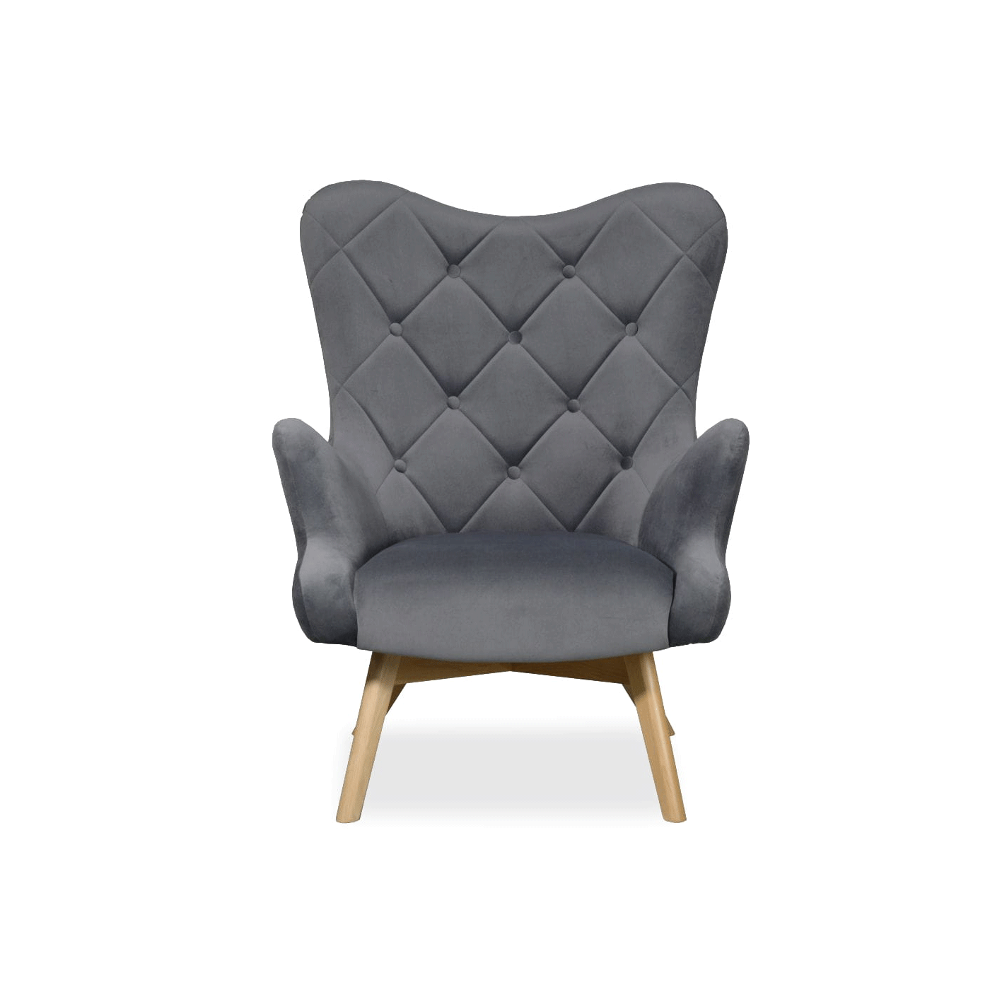 Wygodny Szary Fotel C2