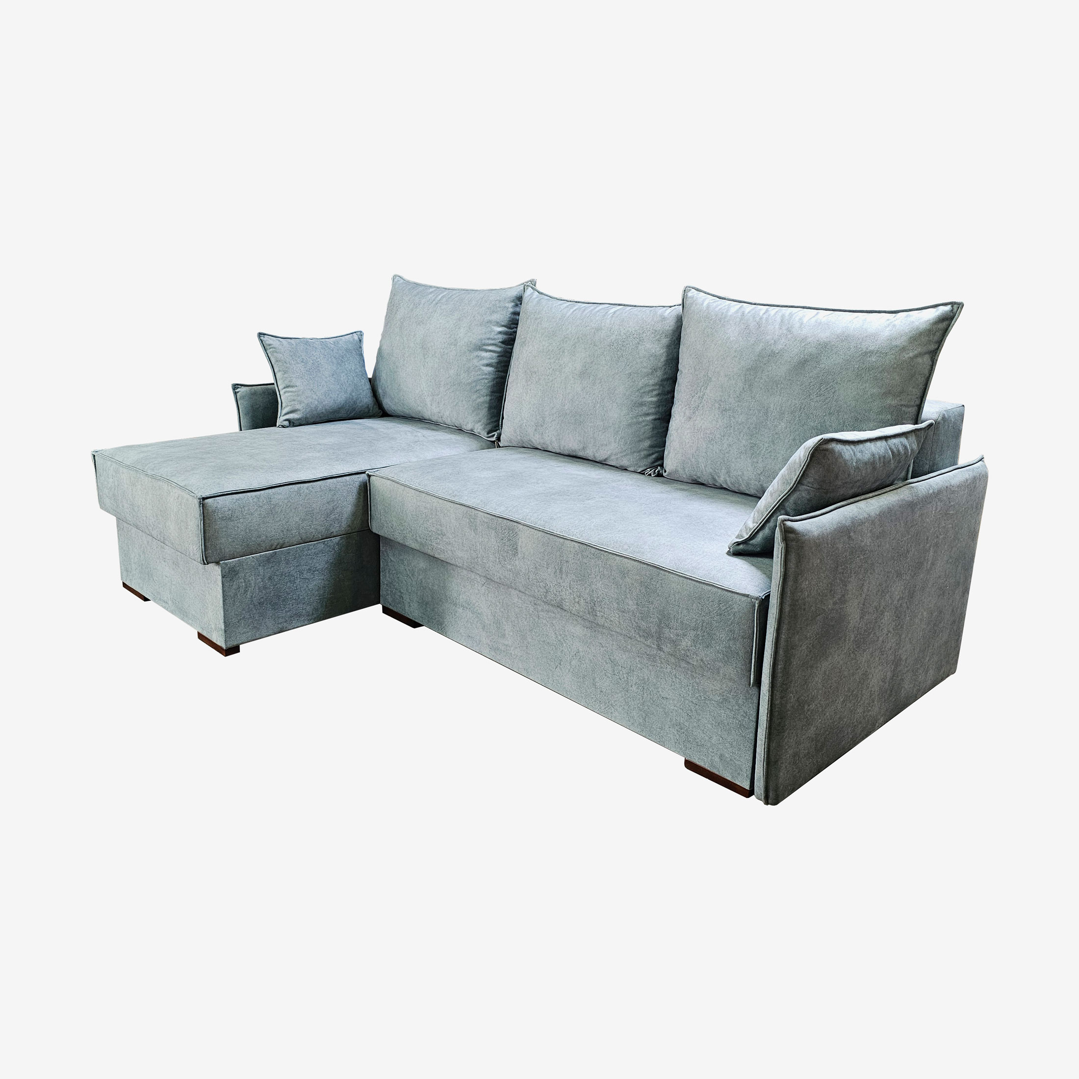 Mały narożnik dwustronny zielony miętowy - obrazek 2