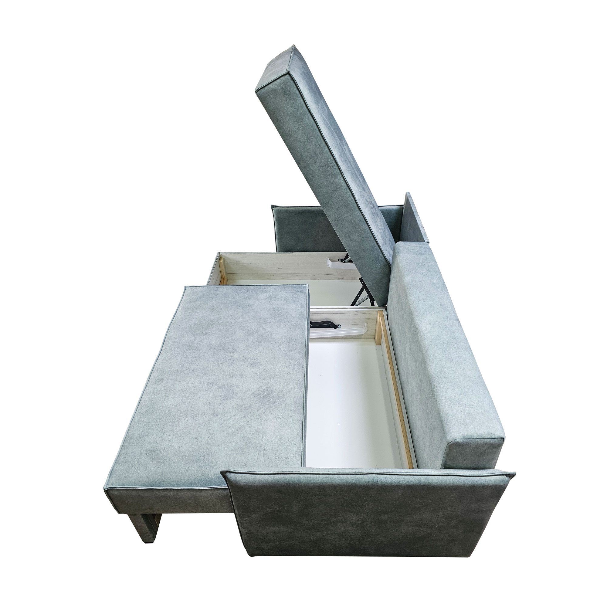 Mały narożnik dwustronny zielony miętowy - obrazek 6