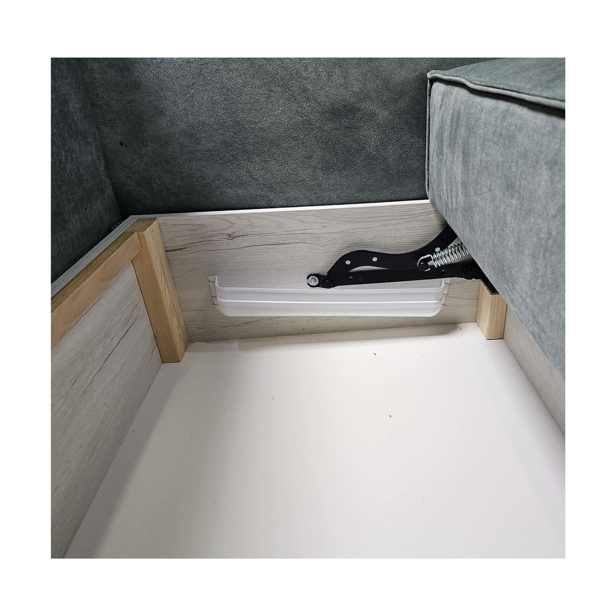 Mały narożnik dwustronny zielony miętowy - obrazek 7