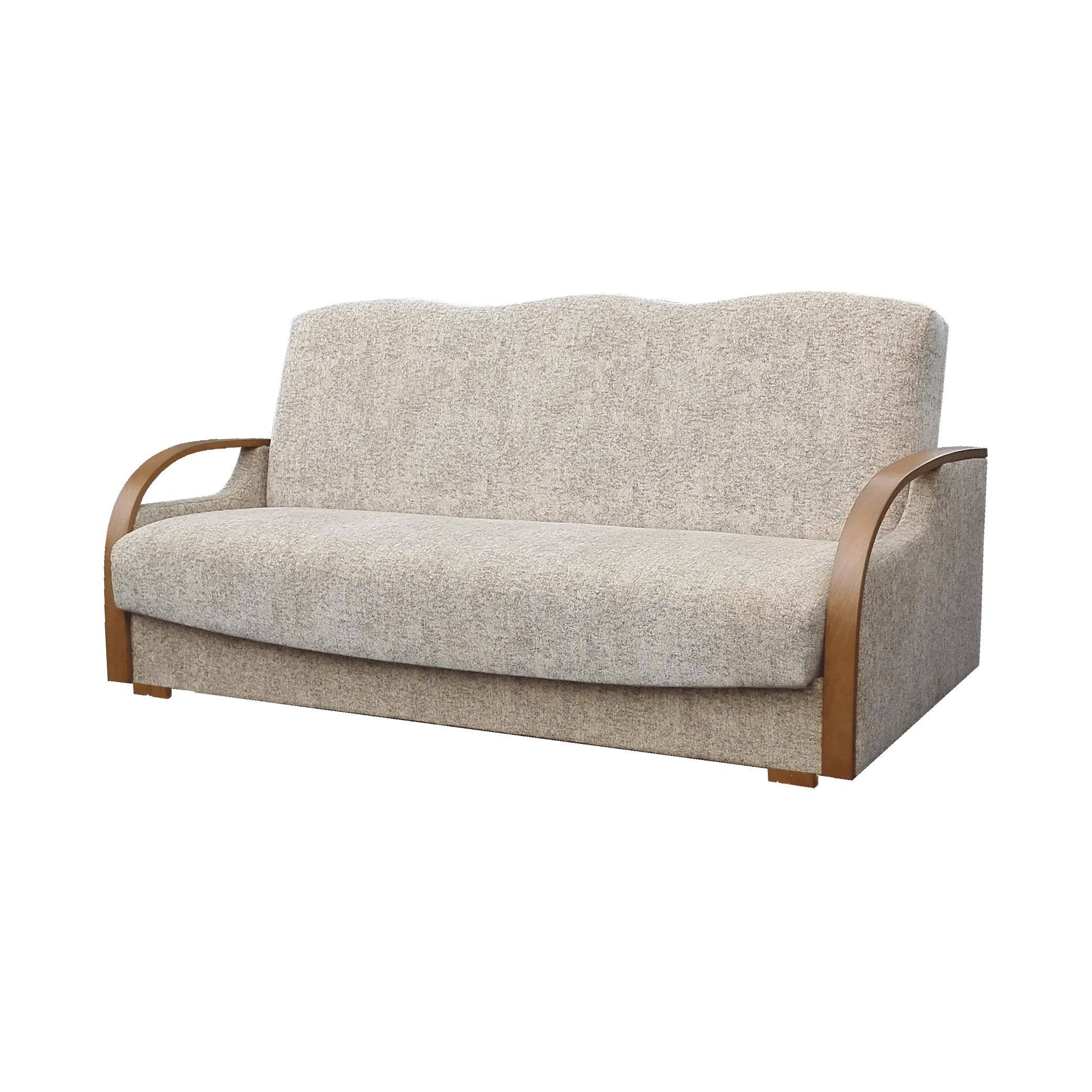 Beżowy komplet wypoczynkowy MILENA - obrazek 2